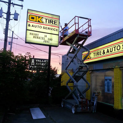 OK Tire Exterior